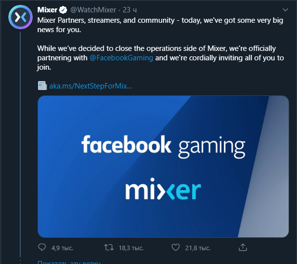 The Closure Of Mixer Mistakes And Their Consequences Esports Charts