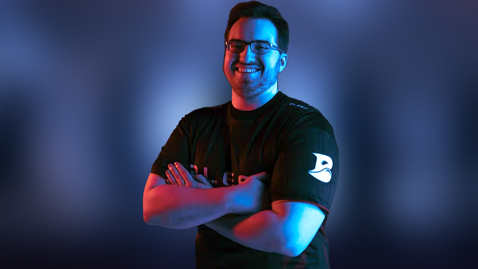 A picture of yay, who competes in the VCT 2024 Pacific region with BLEED Esports, photo via BLEED