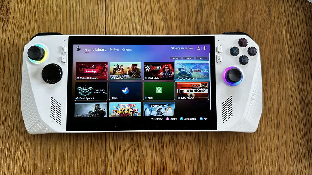 The Asus ROG Ally has had many players ditch their Steam Decks (Image via Future)