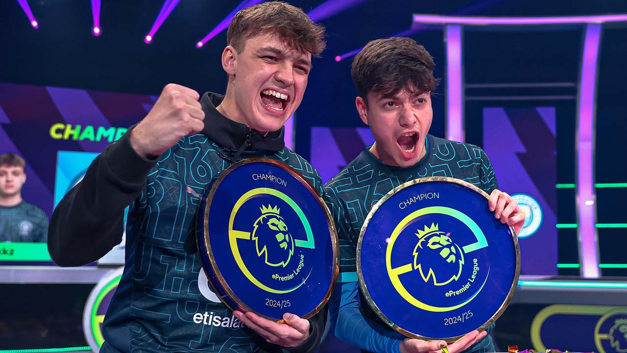 Tekkz and Matias from Manchester City / Photo: infinityfc.net