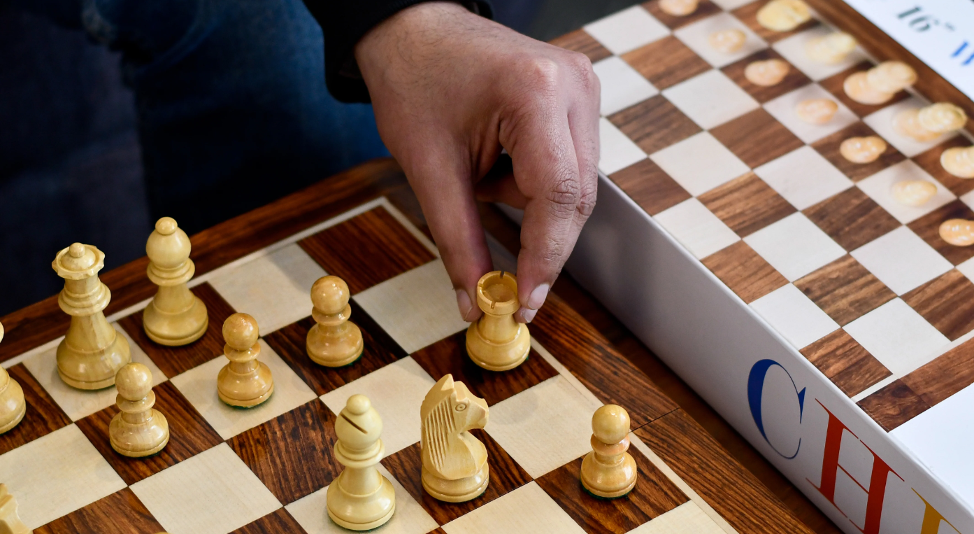 Chess apps might be rising in popularity, but there's something different about playing with physical pieces, even when on the move