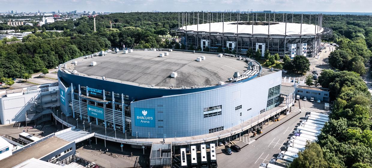 The Barclays Arena in Hamburg will play host to Dota 2's biggest event in 2025