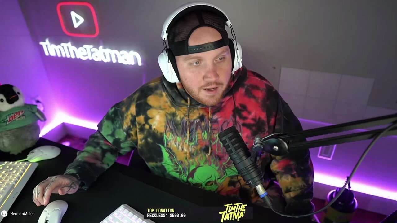 TimTheTatman is one of the top faces in the COD livestreaming community