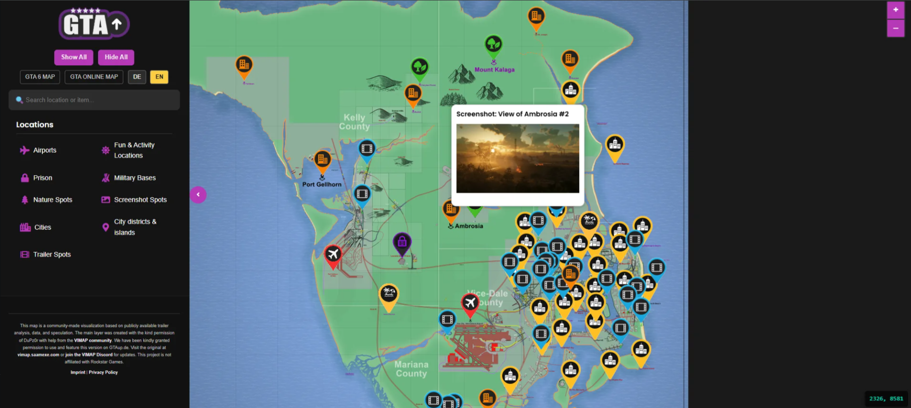 Many fans have already created their own interactive GTA VI maps, which they feel would be really close to the actual final product