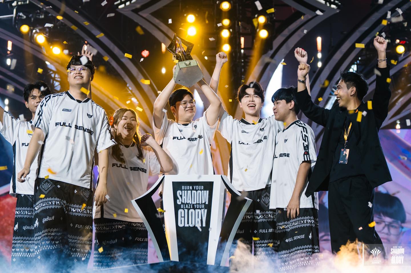 FULL SENSE clinched its maiden AoV world title