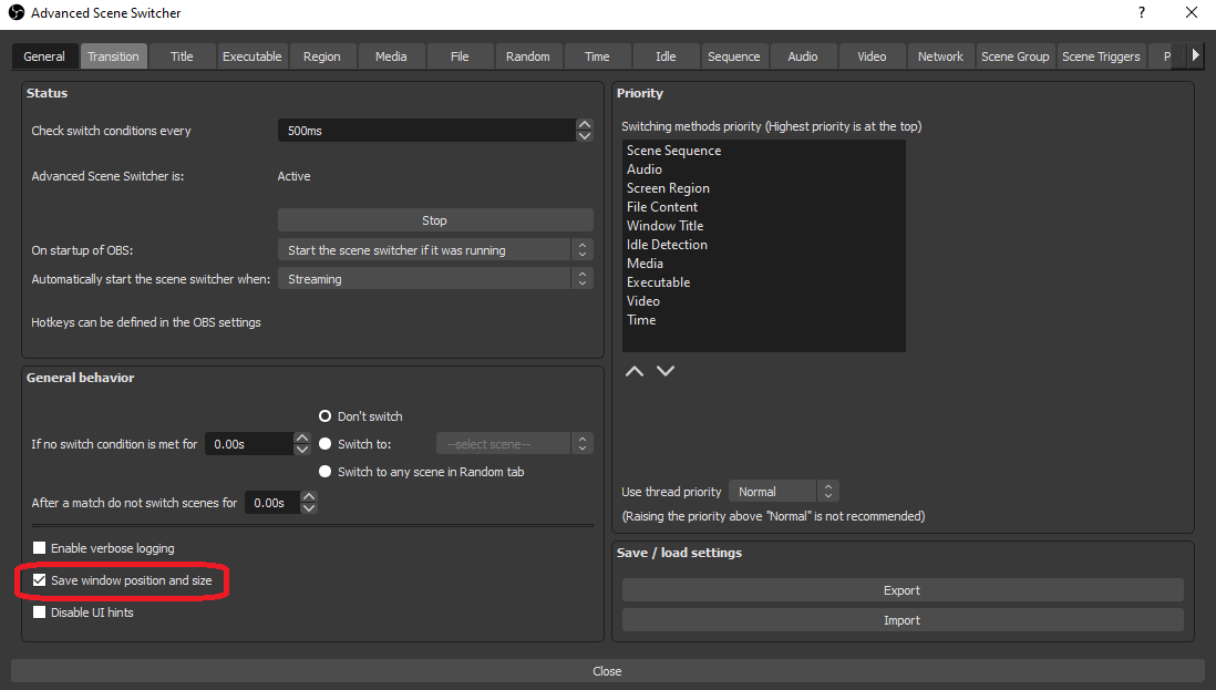 The Advanced Scene Switcher plugin works well with top software like OBS Studio