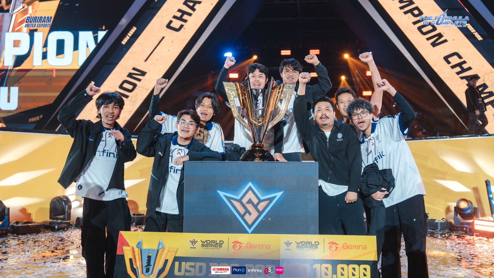 Buriram United Esports's world championship win in 2025 cemented the squad among the title's all-time greats