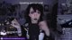 live asmr 💜 short goth girl helps you relax 💤 listen or face the consequences 😇 !socials !yt !wishlist