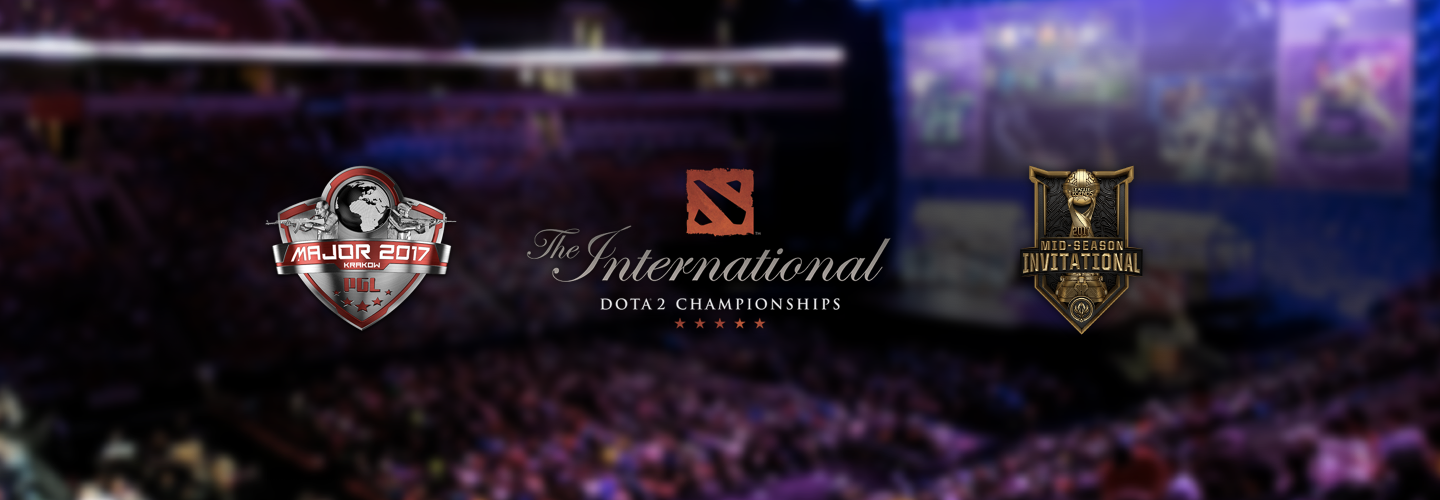 Comparison of the most popular esports tornaments for the last half year