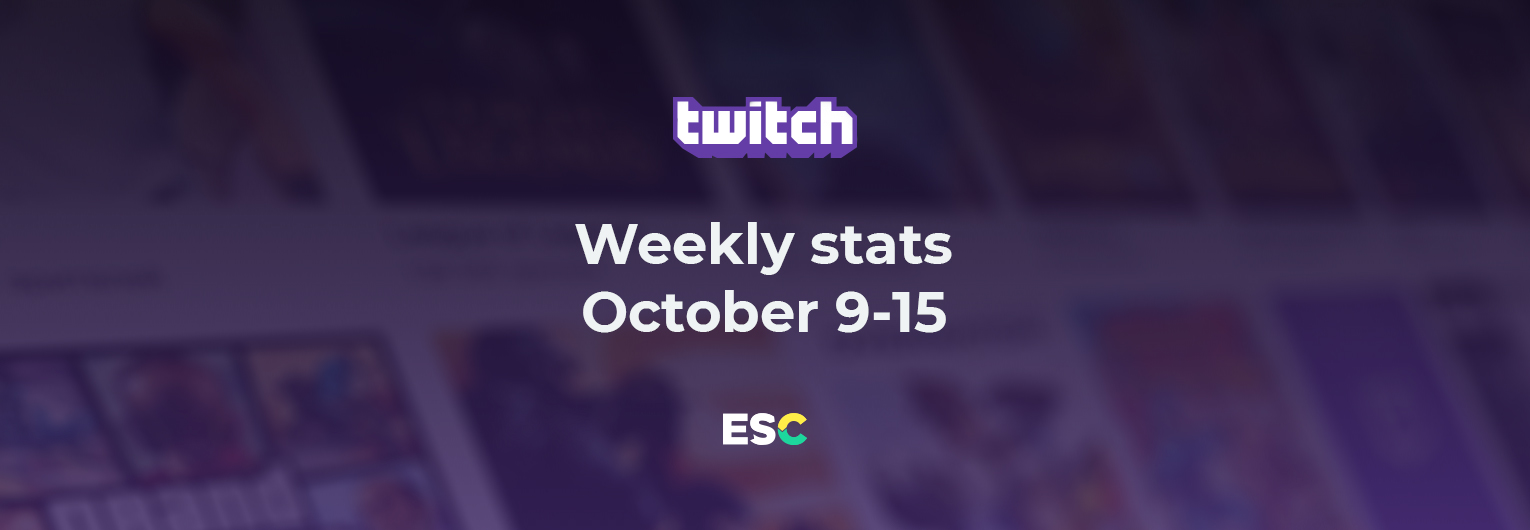 PUBG is dead? Weekly Twitch stats