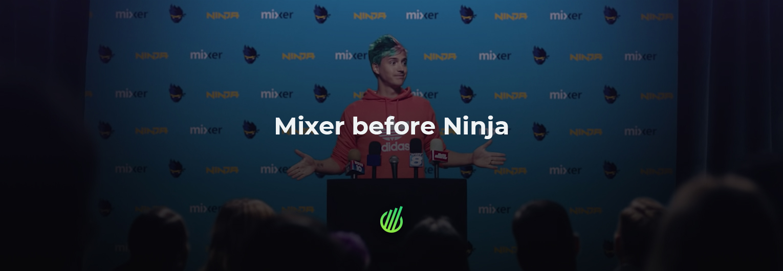 Mixer before Ninja