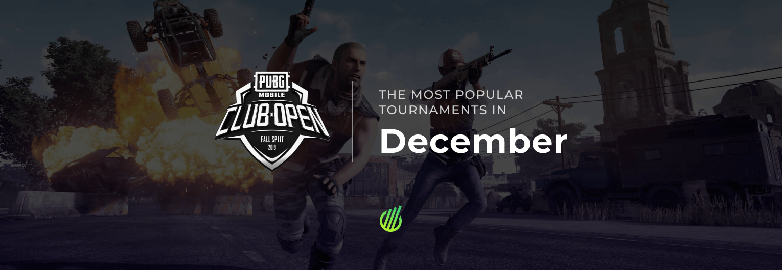 The most popular tournaments of December 2019