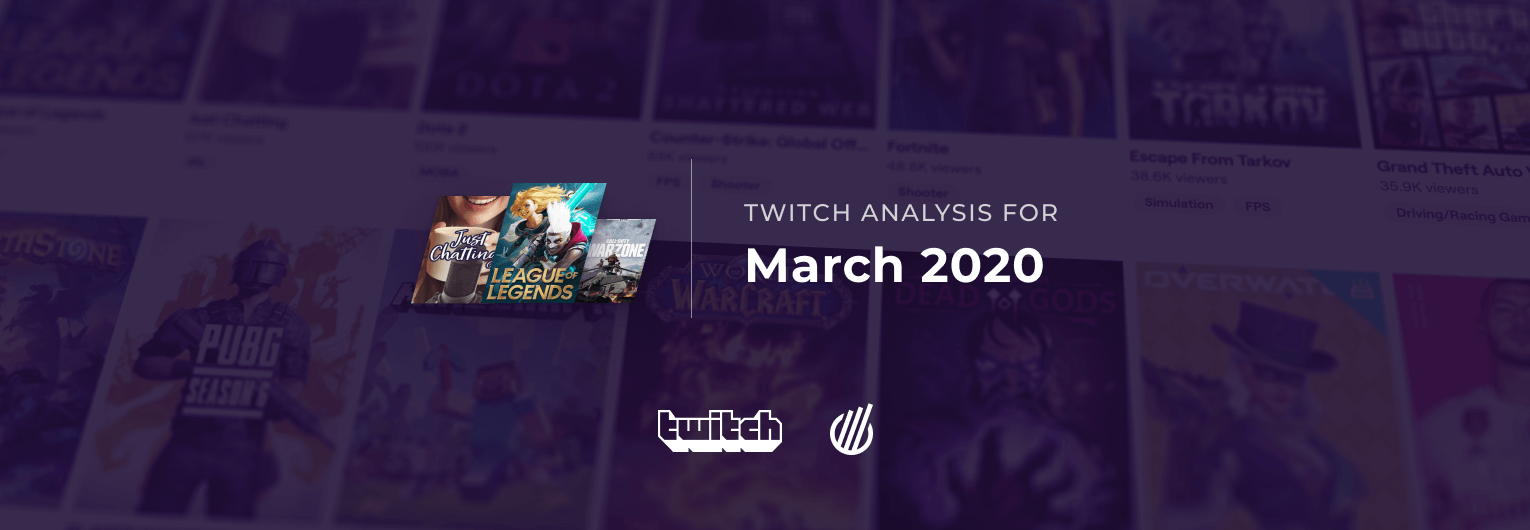The most popular Twitch categories of March