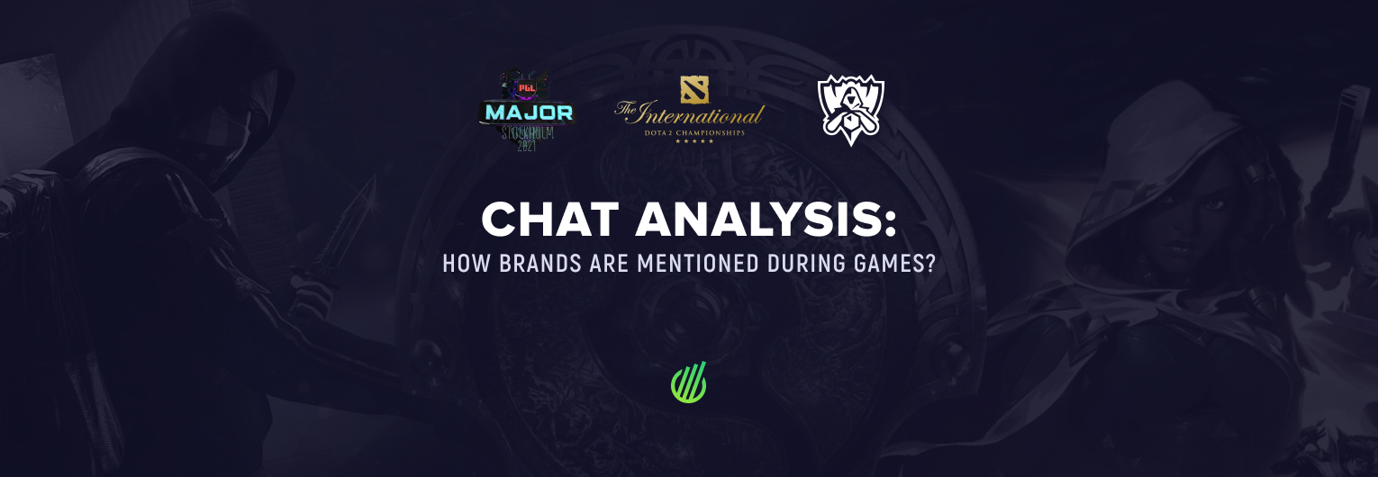 Worlds 2021 vs. TI10 vs. PGL Major - how tournament partners are mentioned in broadcast chats