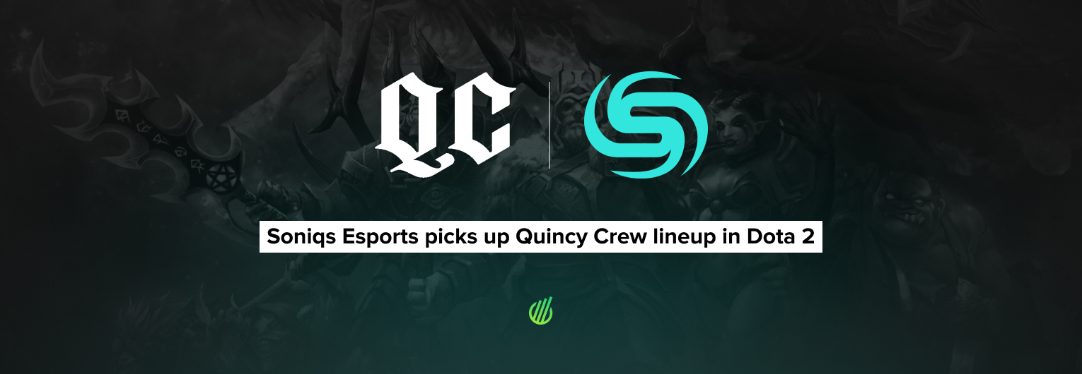 Soniqs Esports signs Quincy Crew lineup