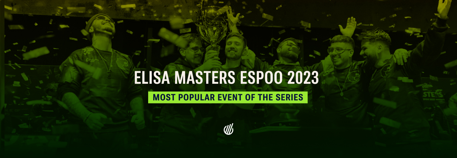 Elisa Masters Espoo 2023 tripled peak viewership compared to last year