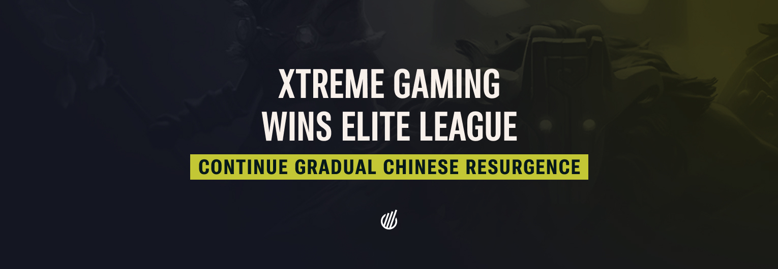 Xtreme Gaming wins Elite League to continue gradual Chinese resurgence