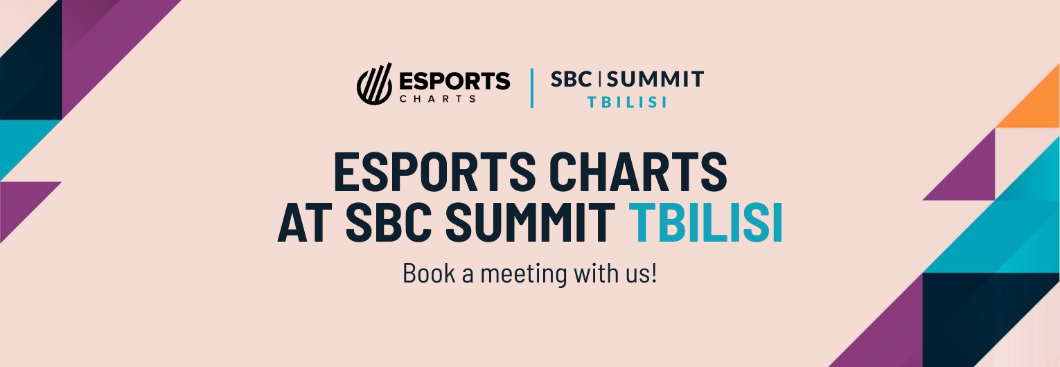 Meet Esports Charts at SBC Summit Tbilisi 2024