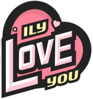 I LOVE YOU logo