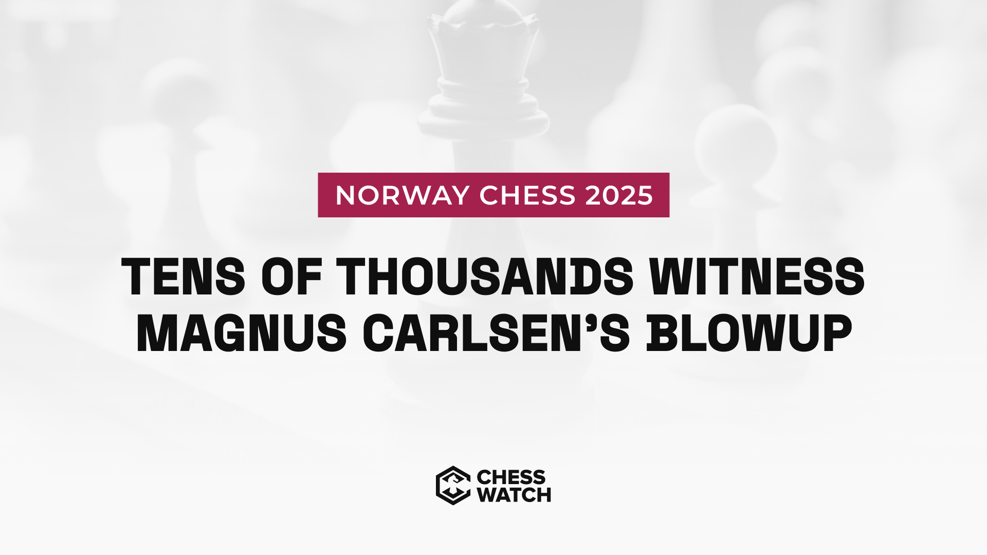 300,000 viewers witness viral Carlsen's outburst after handing Gukesh Norway Chess 2025 win