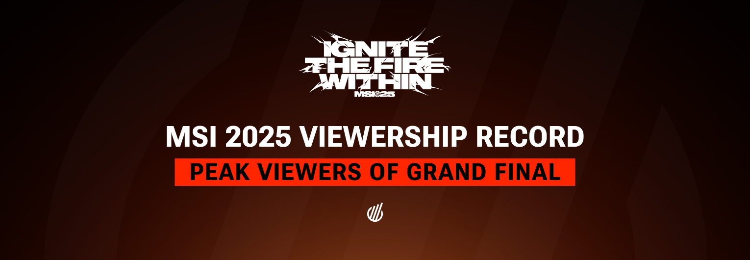 Mid-Season Invitational 2025 sets viewership record for the MSI series