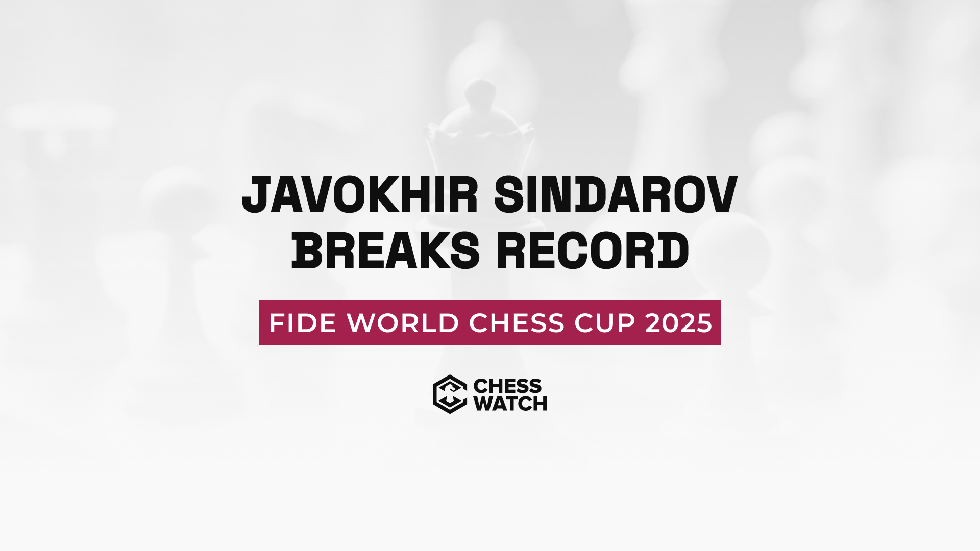 Javokhir Sindarov wins as World Cup ends among year's most-watched chess events