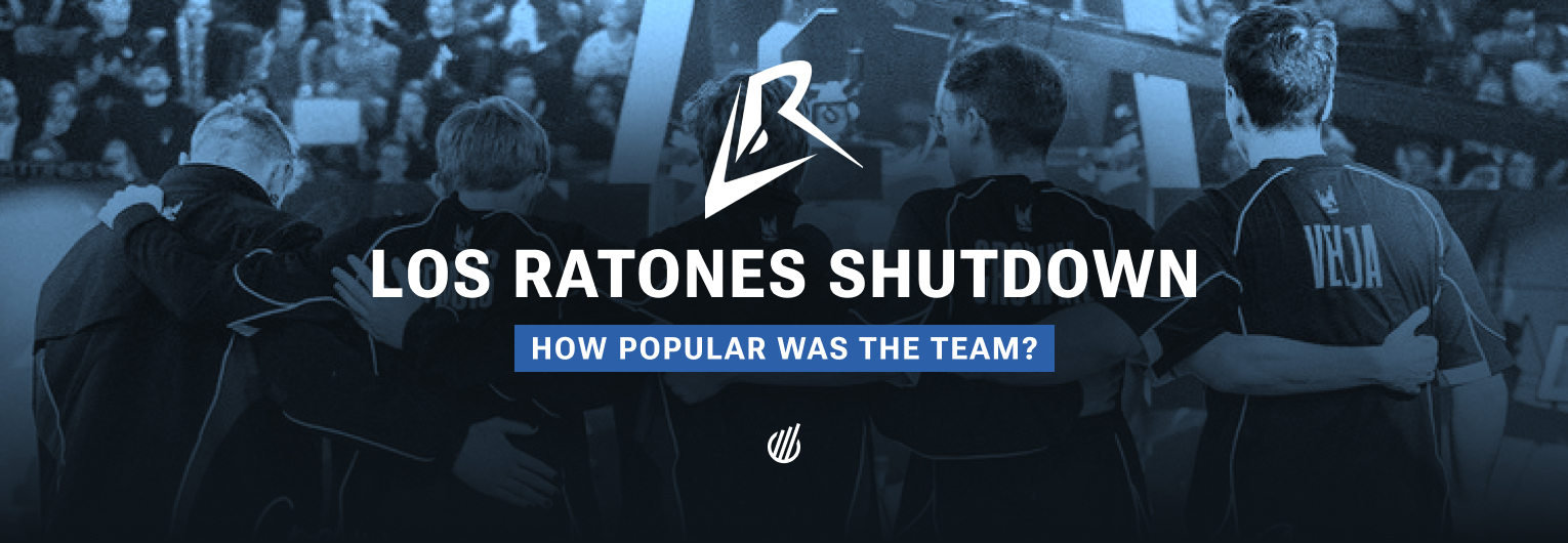 Los Ratones shutdown: How popular was the team compared to its streamer-backed peers?