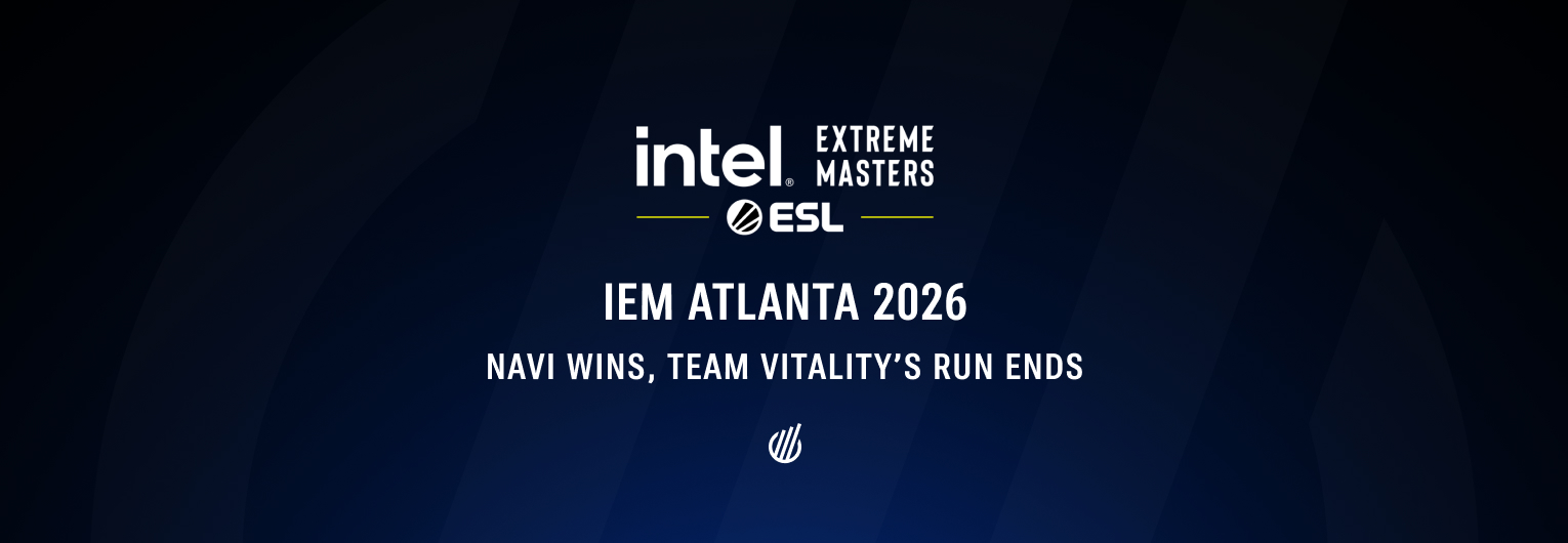 IEM Atlanta 2026: NAVI triumphs as Team Vitality's sparkling run ends